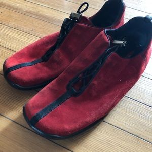 Prada suede shoes